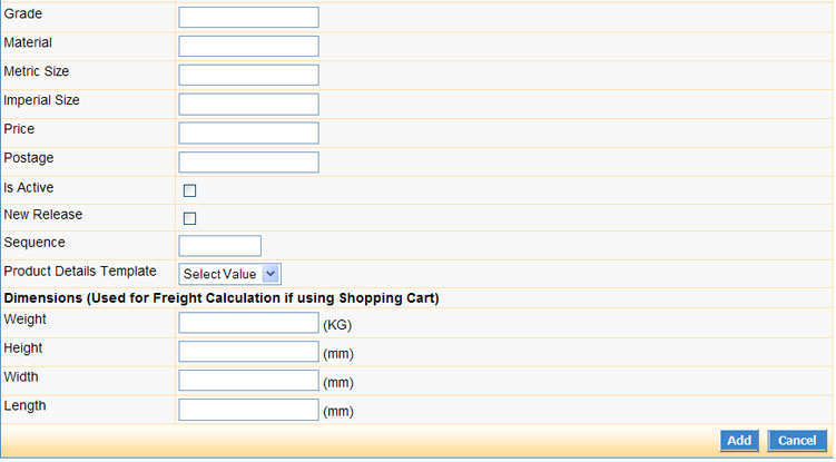 Add-Edit Product