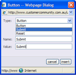 Add a submit Button